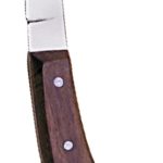 Left-Handed Hoof Knife With Wooden Handle